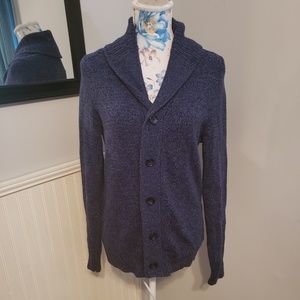Blue Express Knit Cardigan Size Small.
